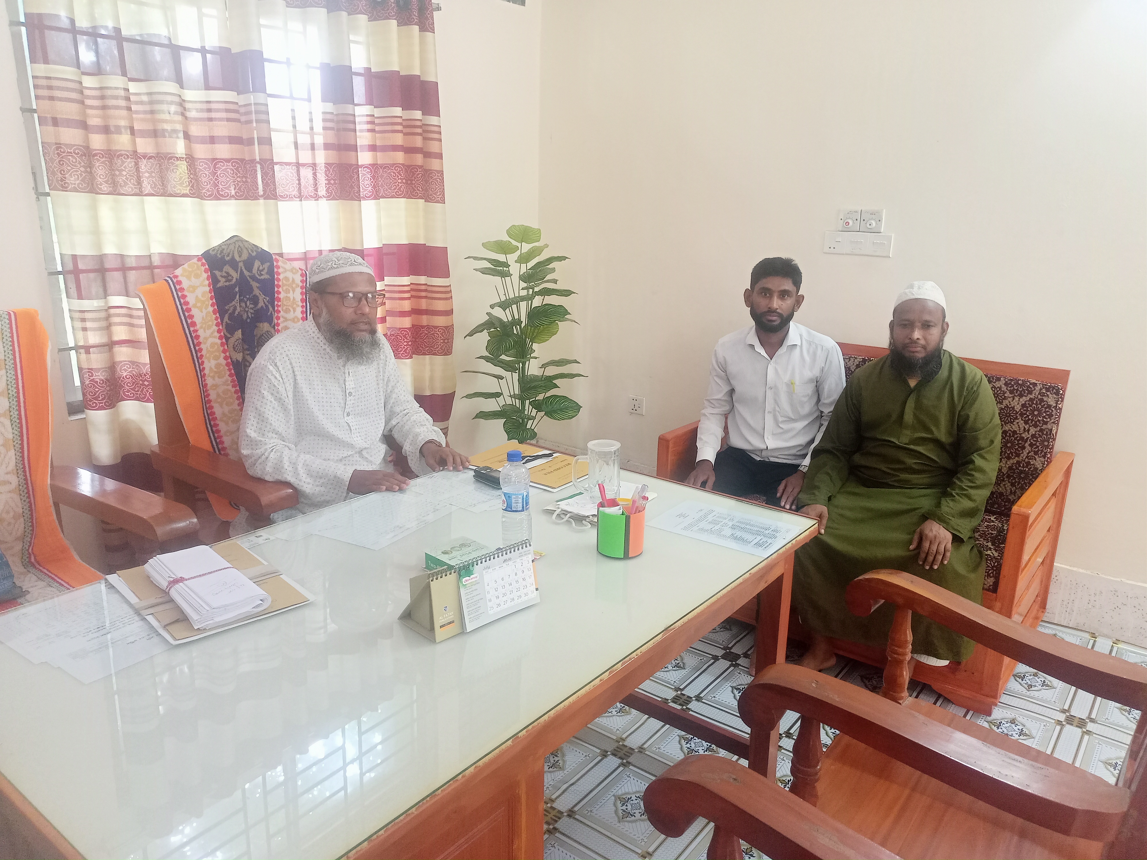 অর্ধ বার্ষিক পরীক্ষার পরে শিক্ষকদের সাথে মতবিনিময় আলোচনা সভা